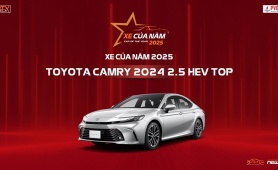 Vượt Volvo, Toyota Camry 2.5 HEV TOP dành danh hiệu 'Xe của năm 2025'