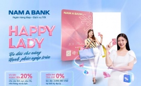 Dịp Tết này, thẻ tín dụng Happy Lady hoàn tiền lên đến 20%