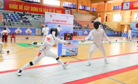 Thanh Hóa: Khai mạc giải Đấu kiếm quốc gia