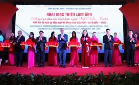 Quảng Ninh: Khai mạc triển lãm ảnh “Kết nối và lan tỏa tình hữu nghị Việt Nam - Cuba”