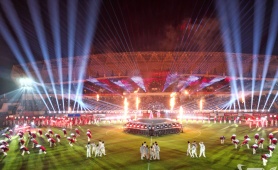 Thái Nguyên khánh thành Sân vận động và khai mạc Giải bóng đá Tứ Hùng quy tụ các “ông lớn” V-League