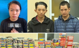 Lập hội nhóm kín buôn bán pháo trái phép trên mạng, 3 đối tượng bị bắt