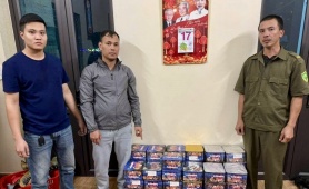 Hải Phòng: Bắt giữ đối tượng tàng trữ, vận chuyển trái phép hơn 115kg pháo