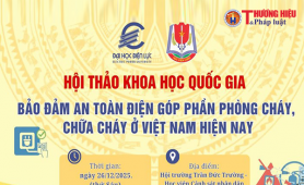 Hướng tới Hội thảo khoa học Quốc gia “Bảo đảm an toàn điện góp phần phòng cháy, chữa cháy ở Việt Nam hiện nay'