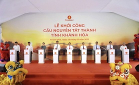 Khánh Hòa khởi công cầu Nguyễn Tất Thành, tăng kết nối Nha Trang – Cam Lâm – sân bay Cam Ranh