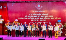 Hiệp hội Làng nghề Việt Nam: Cầu nối bảo tồn và nâng tầm tinh hoa nghề Việt