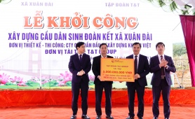 T&T Group tài trợ 5 tỷ đồng xây dựng cầu dân sinh Đoàn kết tại Phú Thọ