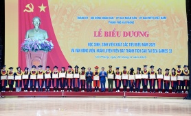 Hải Phòng biểu dương học sinh, sinh viên, vận động viên tiêu biểu 