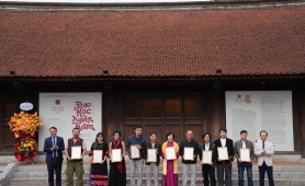 Triển lãm “Đạo học ngàn năm” tôn vinh truyền thống hiếu học của dân tộc Việt Nam