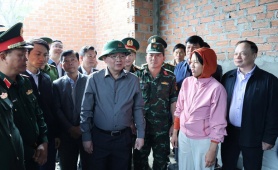 Phó Thủ tướng Hồ Quốc Dũng kiểm tra, đôn đốc tiến độ triển khai 'Chiến dịch Quang Trung'