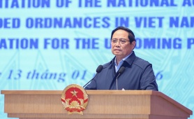 Thủ tướng chỉ đạo làm sạch ô nhiễm bom mìn vào dịp kỷ niệm 100 năm Quốc khánh