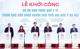 Tổng Bí thư Tô Lâm dự khởi công Dự án Khu phức hợp Y tế - Chăm sóc sức khỏe người cao tuổi