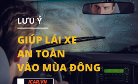 Những thói quen tai hại khi lái xe vào mùa đông