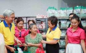 Siêu thị mini 0 đồng 2026: PNJ lan tỏa Tết yêu thương đến 15.000 bà con
