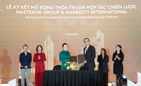 Masterise Group ký kết mở rộng hợp tác với Marriott International tại Việt Nam