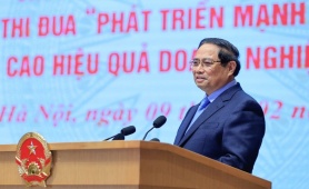 Thủ tướng phát động thi đua với tinh thần 'Số hóa tạo đà - Xanh hóa lan tỏa - Doanh nghiệp bứt phá - Đất nước vươn xa'