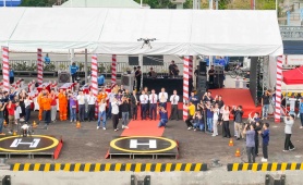 Thành phố đầu tiên ở ASEAN giao hàng vượt biển bằng UAV