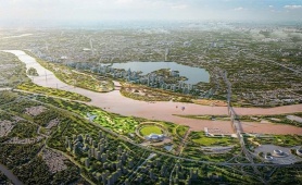 Hà Nội đền bù đất cao gấp đôi bảng giá đất dự án Trục đại lộ sông Hồng