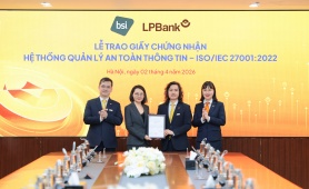 LPBank chính thức đạt chuẩn ISO/IEC 27001:2022, hoàn tất đánh giá PCI DSS, củng cố nền tảng bảo mật trong kỷ nguyên số