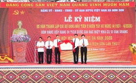 Kỷ niệm 95 năm thành lập Chi bộ Đảng đầu tiên miền ở Tây xứ Nghệ