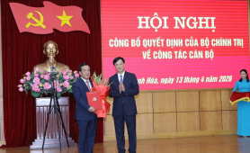 Thượng tướng Lê Đức Thái giữ chức Bí thư Tỉnh ủy Thanh Hóa