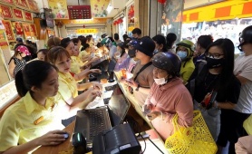 Giá vàng ngày 15/4: Vàng SJC tăng 2,5 triệu đồng/lượng