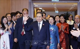 Chủ tịch Quốc hội Trần Thanh Mẫn gặp gỡ cộng đồng người Việt tại Thổ Nhĩ Kỳ