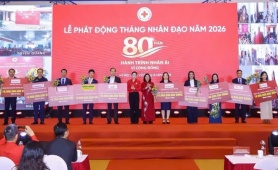 Nam A Bank trao tặng 10 tỷ đồng hưởng ứng Tháng Nhân đạo năm 2026