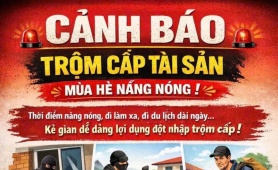Ninh Bình: Cảnh giác tội phạm trộm cắp tài sản dịp hè