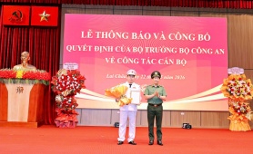 Đại tá Bùi Quyết Toán được bổ nhiệm làm Giám đốc Công an tỉnh Lai Châu