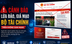 Cảnh báo thủ đoạn giả mạo Bộ Tài chính để lừa đảo trên không gian mạng