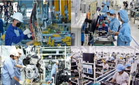 Chỉ số PMI sản xuất Việt Nam tăng mạnh trong tháng 5