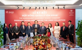 Tập đoàn DOJI tiên phong đưa thương hiệu The Crest Collection đến Việt Nam