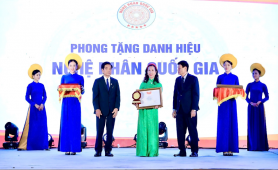 Nghệ nhân Quốc gia thư pháp Kim Sáng - Người 'giữ hồn' chữ thư pháp Việt bằng cả tâm huyết 