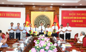 Thanh Hóa: Điều động, bổ nhiệm nhiều vị trí công tác mới