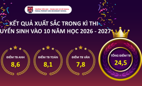 Trường Pascal giữ vị thế top đầu phường Nghĩa Đô về kết quả thi vào 10 THPT