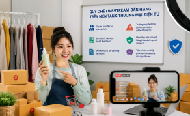 Livestream bán hàng trên nền tảng thương mại điện tử phải có quy chế hoạt động công khai
