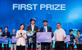 Đội thi Singapore giành quán quân Asian Hackathon for Green Future 2026 lần đầu tiên tổ chức tại Việt Nam