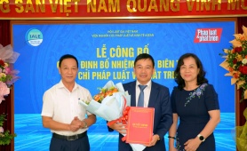Ông Phan Văn Lâm được bổ nhiệm làm Tổng Biên tập Tạp chí Pháp luật và Phát triển