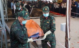 Phát hiện thêm nhiều hài cốt liệt sĩ ở công viên Lê Thị Riêng