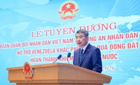 Thủ tướng Lê Minh Hưng tuyên dương đoàn Việt Nam hoàn thành xuất sắc nhiệm vụ cứu trợ động đất tại Venezuela