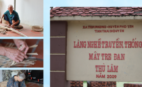 Lặng lẽ giữ hồn cốt nghề mây tre đan ở Thái Nguyên