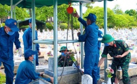 Quảng Trị lấy mẫu ADN gần 2.000 liệt sĩ tại Nghĩa trang Vĩnh Linh