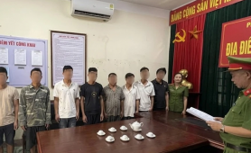 Thái Nguyên khởi tố 8 bị can khai thác vàng trái phép 