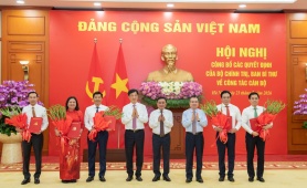 Công bố 5 quyết định của Bộ Chính trị, Ban Bí thư về công tác cán bộ