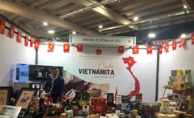 Cà phê Việt Nam gây ấn tượng tại Hội chợ Expo Café Chile