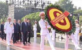 Lãnh đạo Đảng, Nhà nước dâng hương tưởng niệm các Anh hùng liệt sĩ dịp 27/7