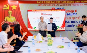 Nhà báo Đào Bình giữ chức Tổng Biên tập Tạp chí Doanh nghiệp và Đầu tư