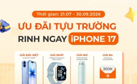 Mua xe Yadea, có hội trúng iPhone 17
