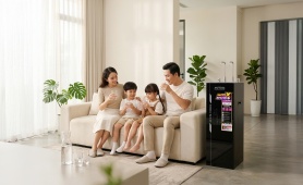 Máy lọc nước MUTOSI tích hợp công nghệ làm nóng trực tiếp, cho nước nóng sau khoảng 3 giây